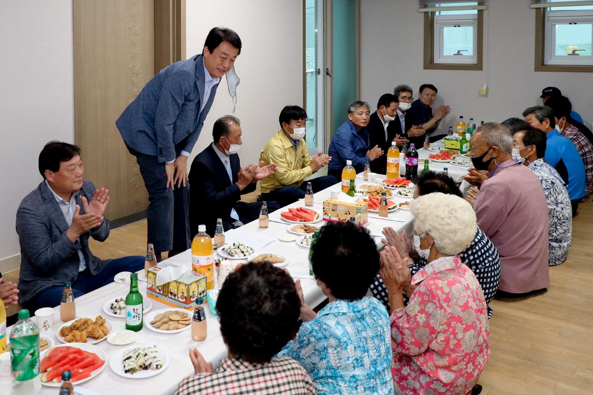 청덕 소례마을 행복나눔건강센터 입주민 환영식