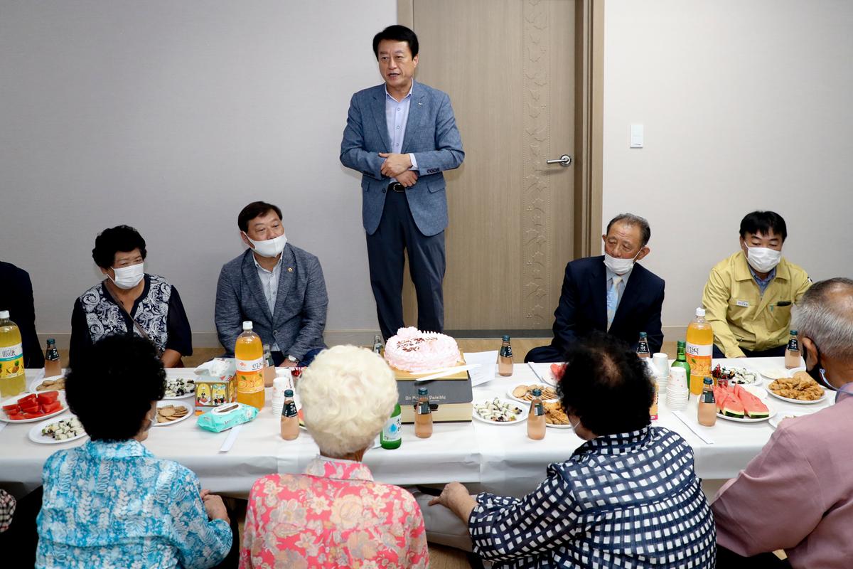 청덕 소례마을 행복나눔건강센터 입주민 환영식