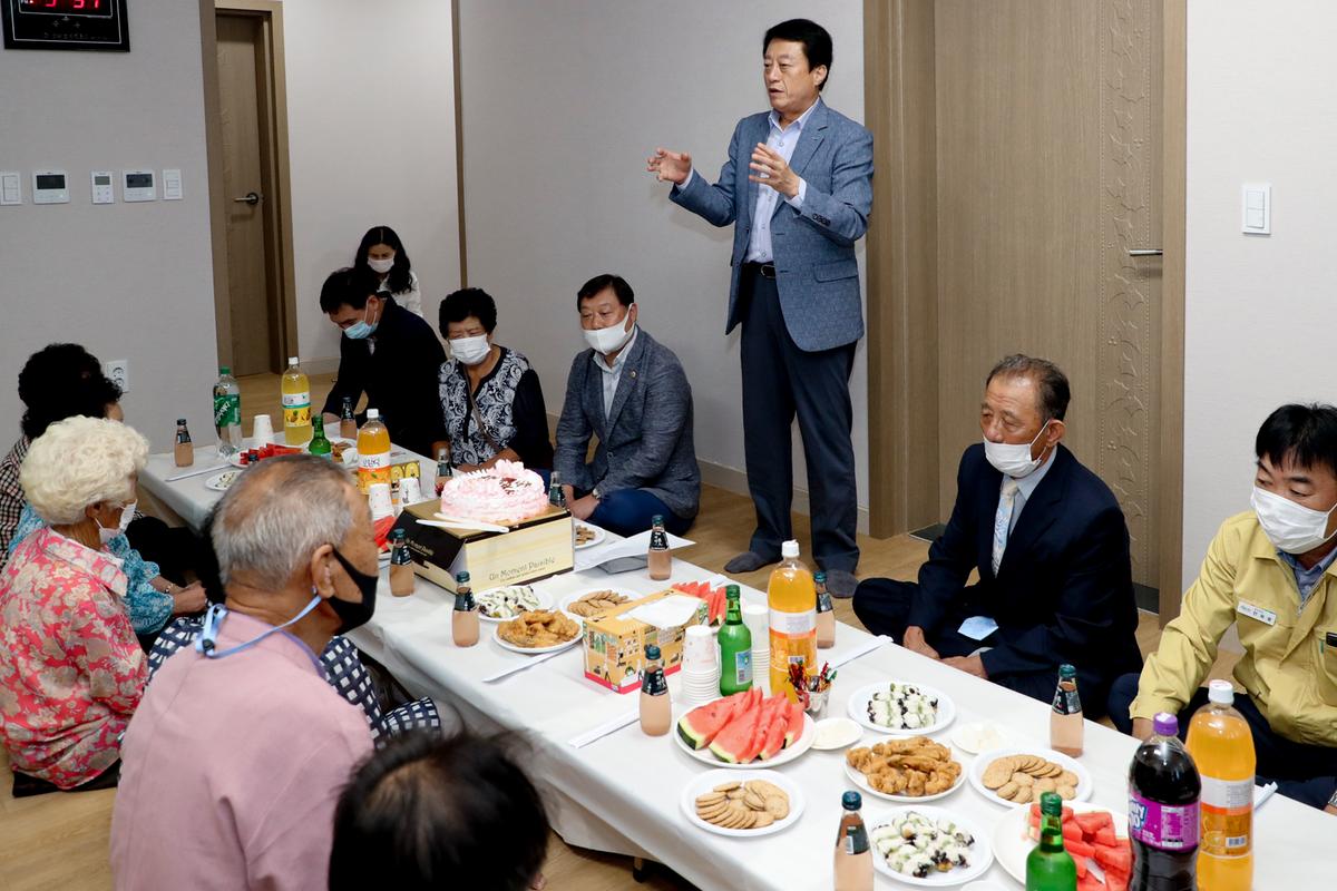 청덕 소례마을 행복나눔건강센터 입주민 환영식