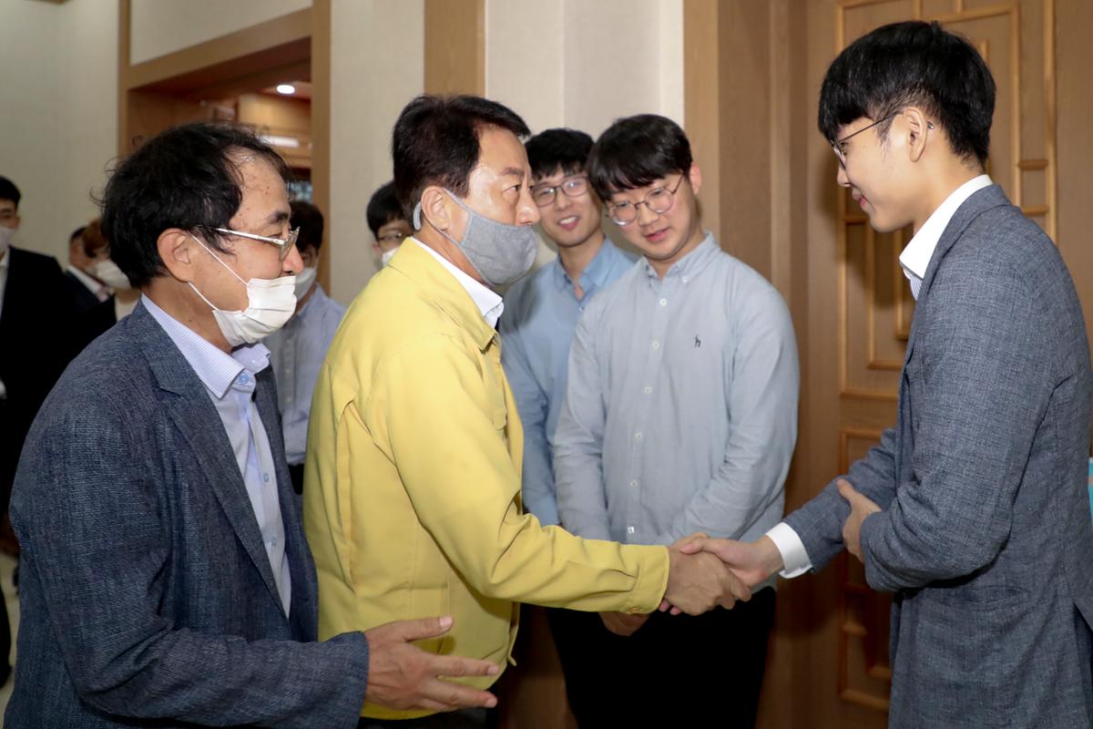 하찬석국수배 영재vs정상 기념대국