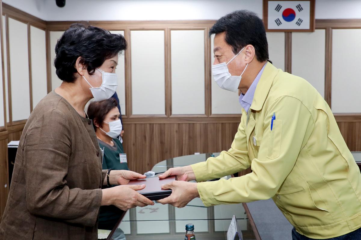 양성평등주간 표창 수여