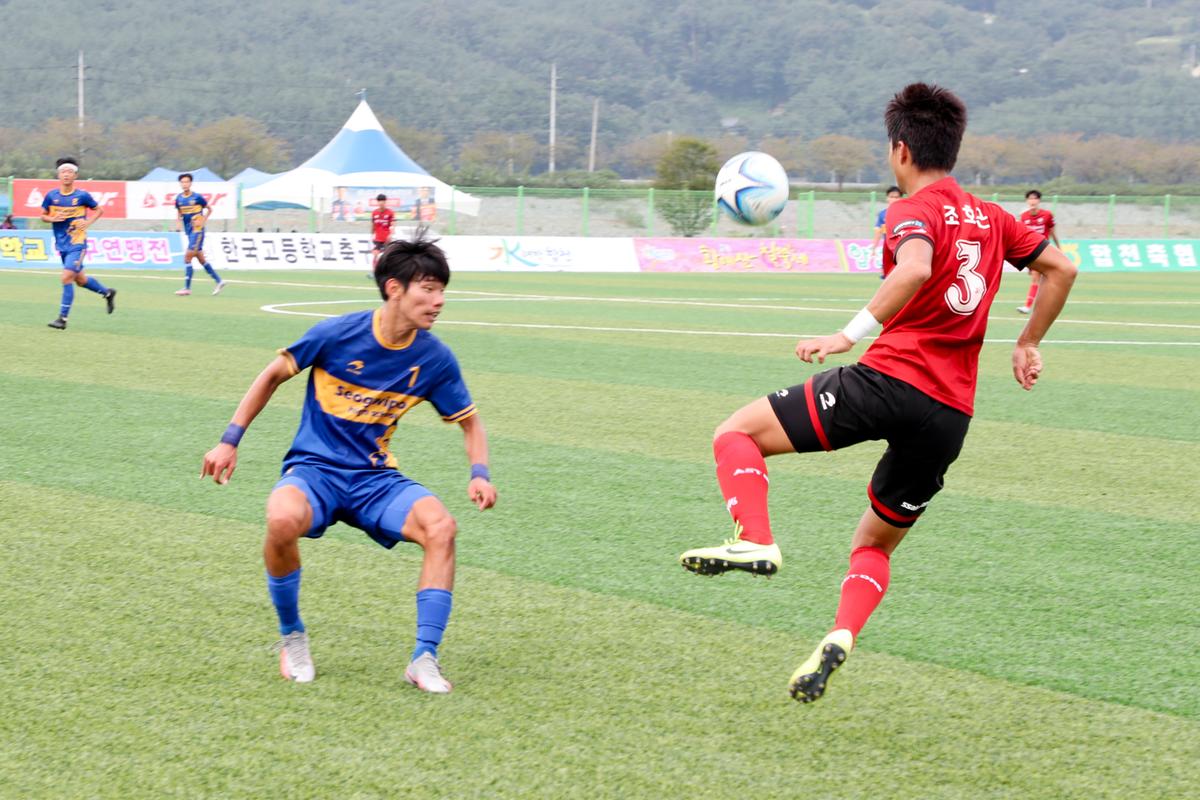 제56회 춘계고등축연맹 결승전 및 SPOTV 고등연맹 인터뷰