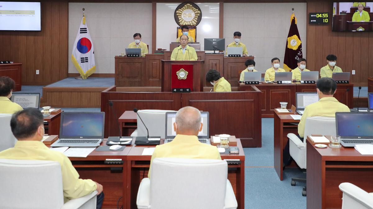 제248회 합천군의회 임시회 제1차 본회의