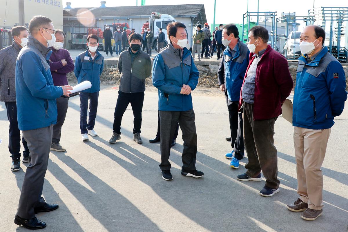 덕곡면 공공비축미 수매현장 방문