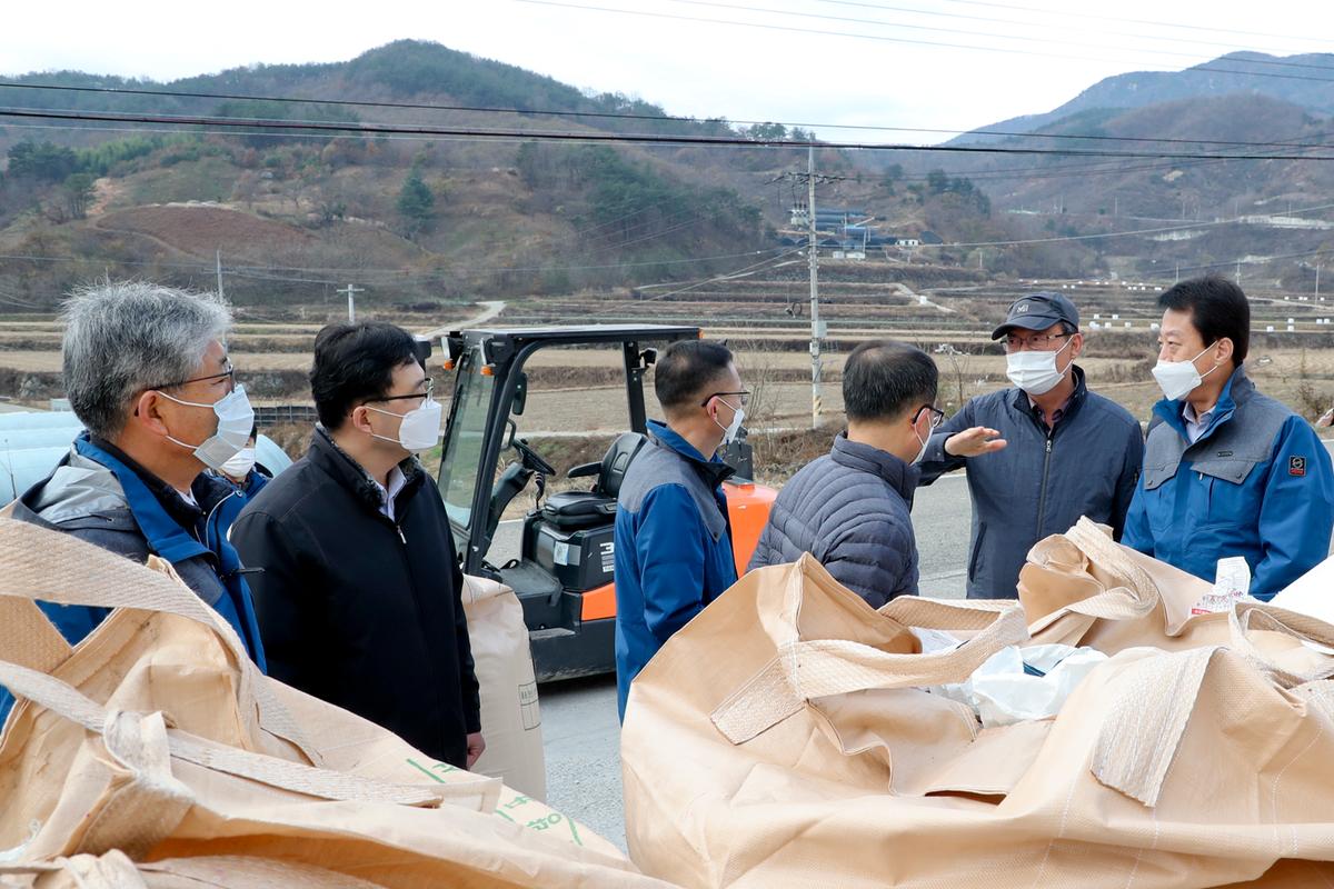 대병면 공공비축미 수매현장 방문