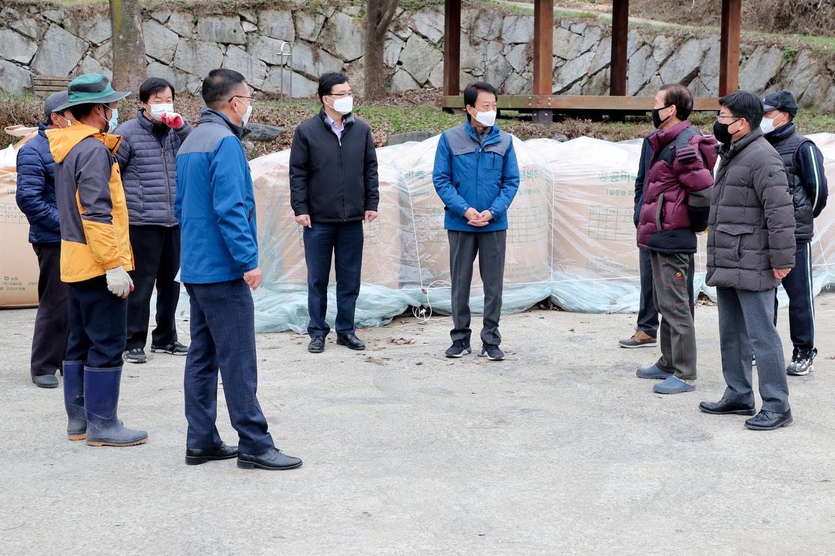 봉산면공공비축미 수매현장 방문