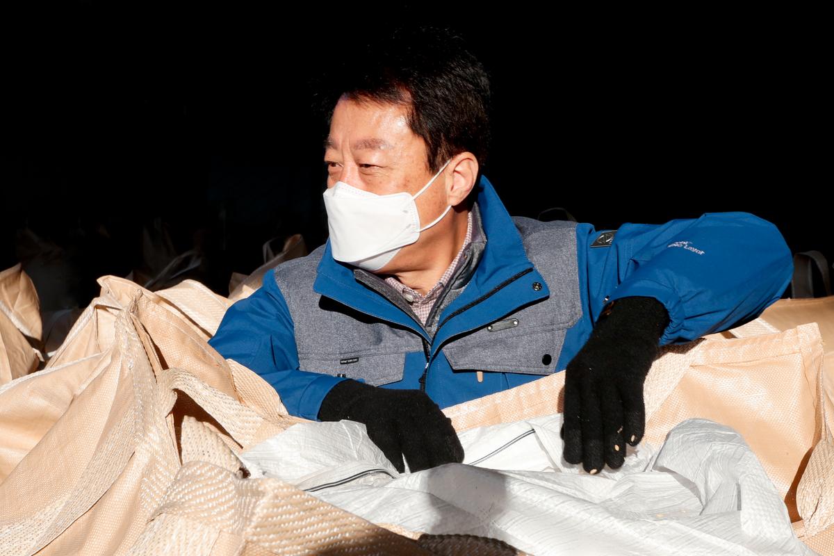 공공비축미 수매현장 방문