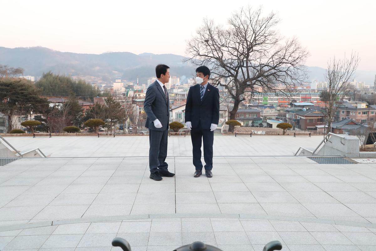 2021년 신년맞이 충혼탑 참배