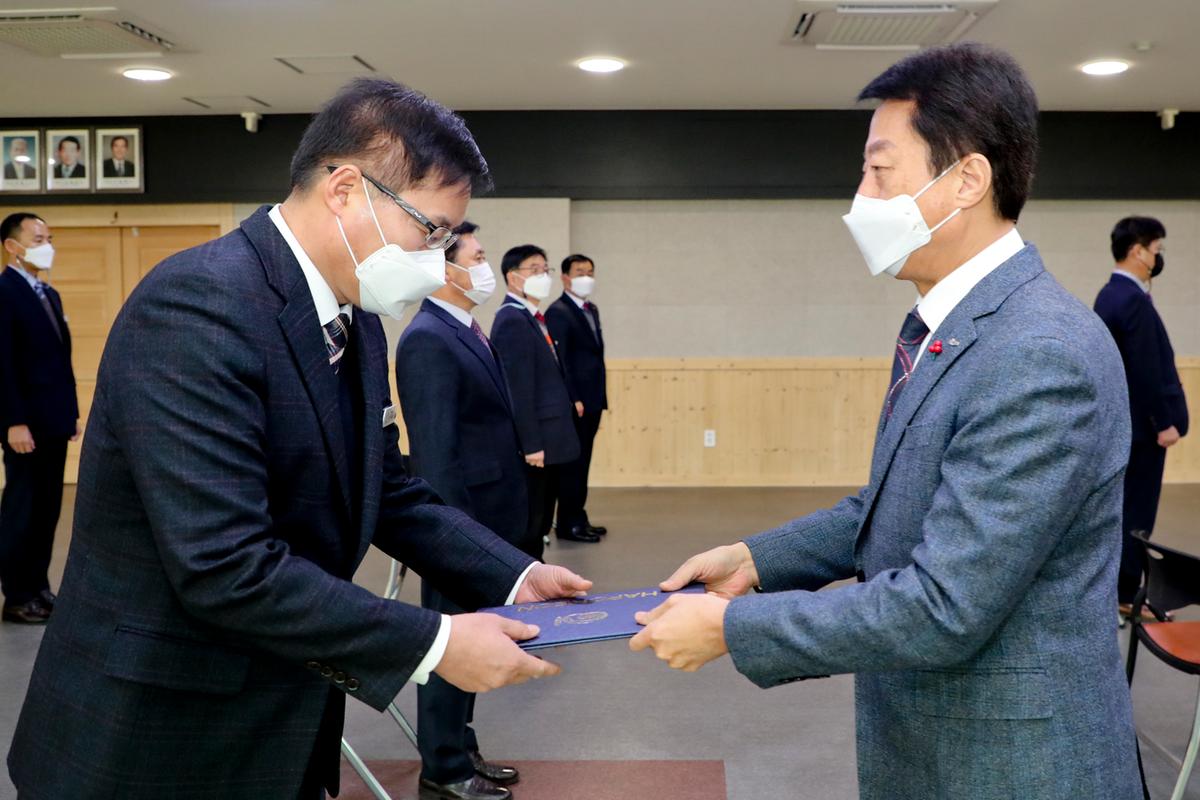 2021년 인사발령장교부
