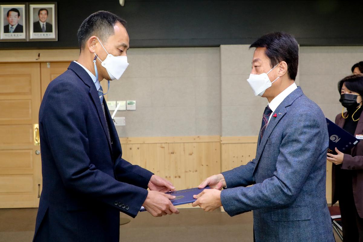 2021년 인사발령장교부