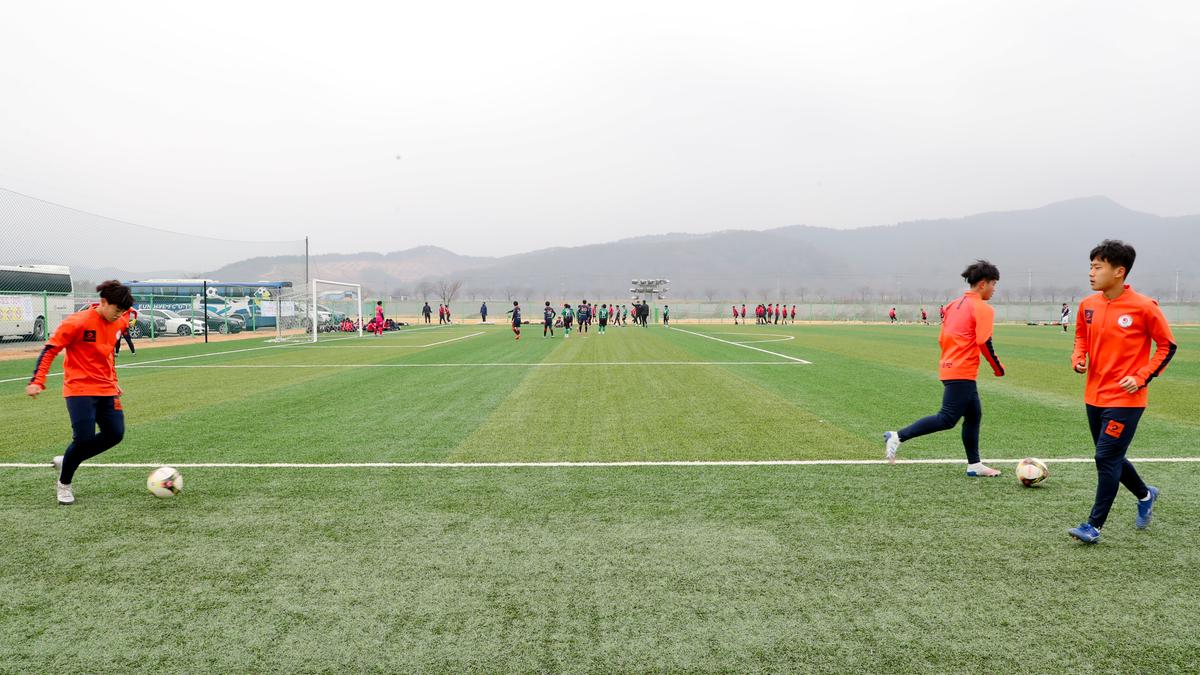 2021 동계전지훈련 격려 방문