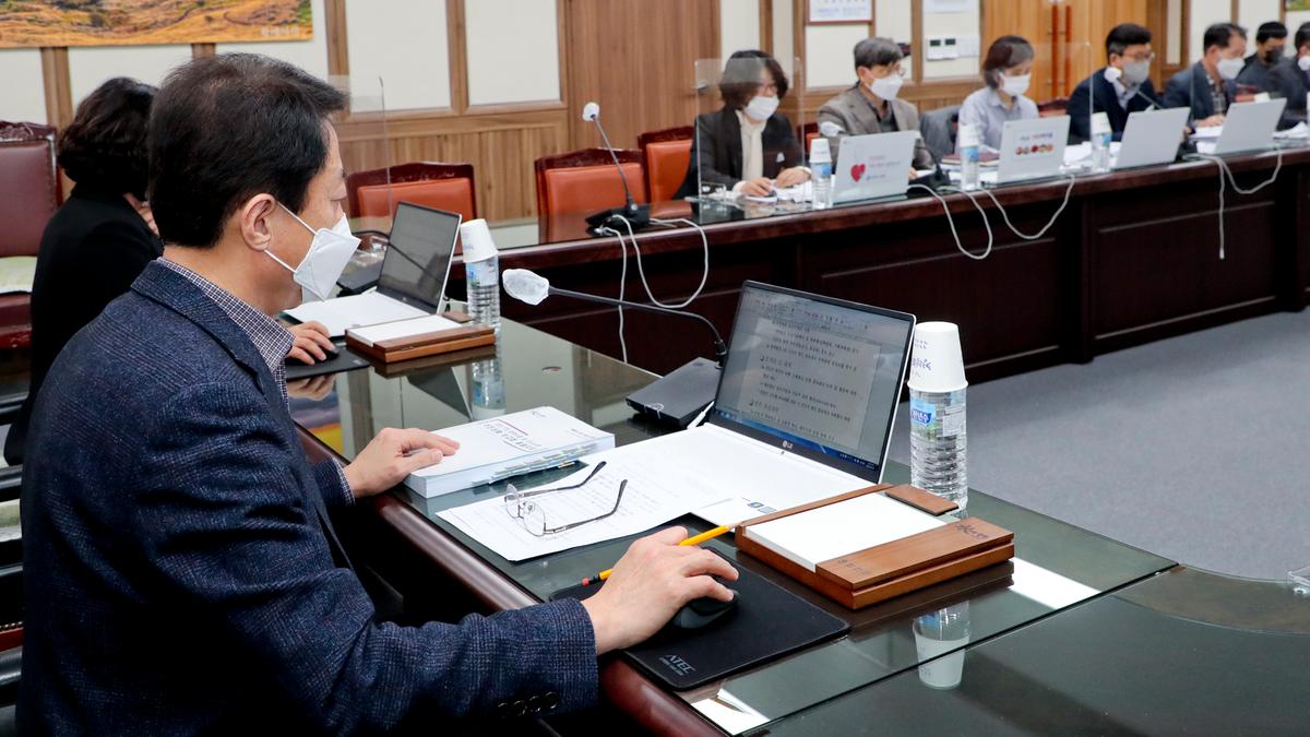 민선7기 공약사업 및 지시사항 추진상황 보고회