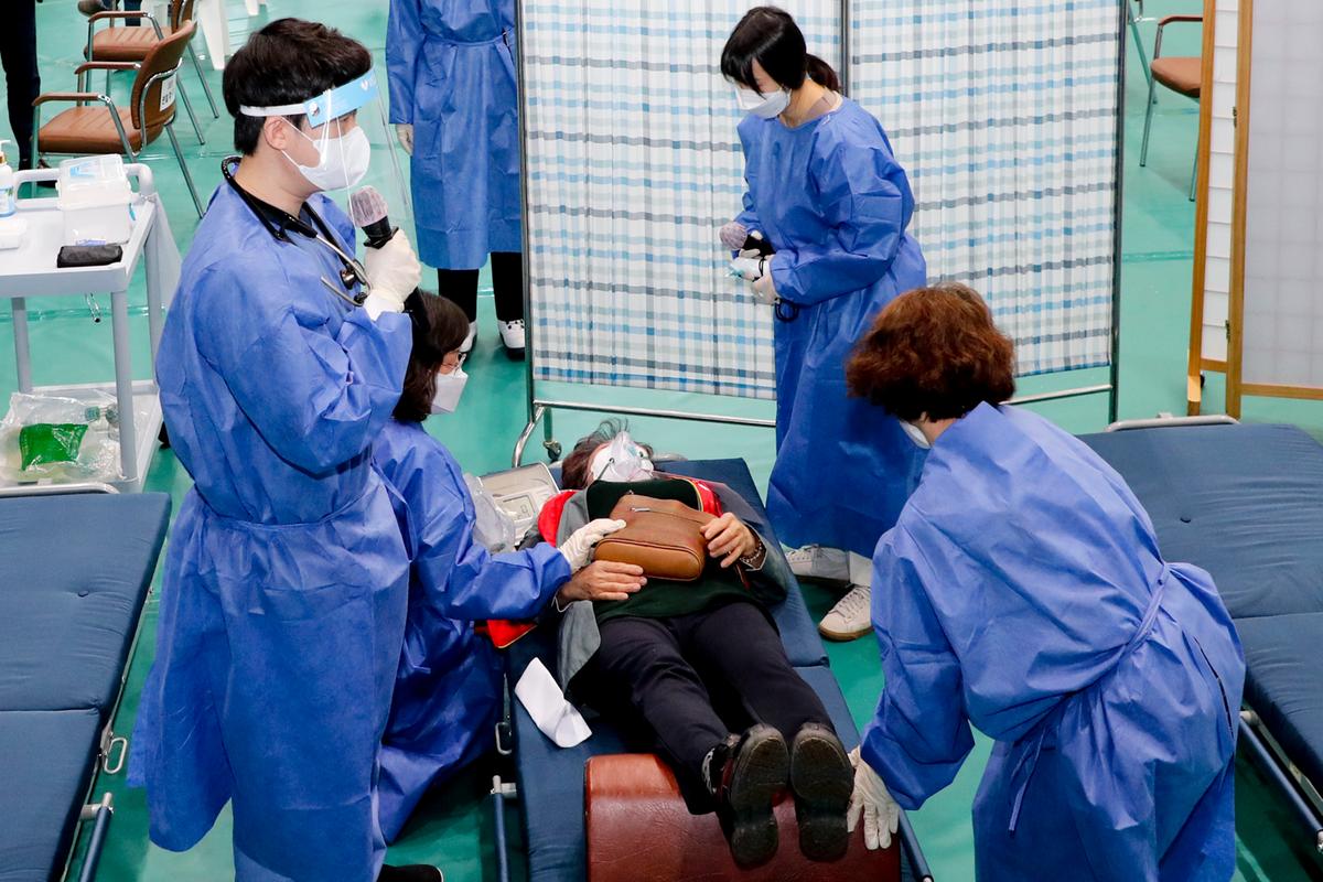 코로나19 백신접종센터 모의훈련 실시