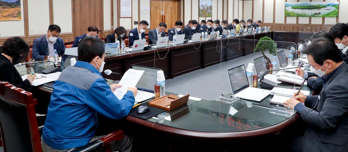 군수주재간부회의