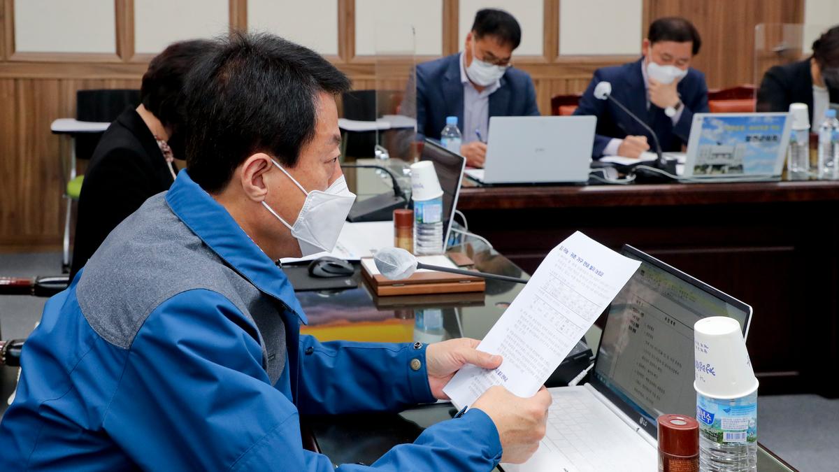군수주재간부회의