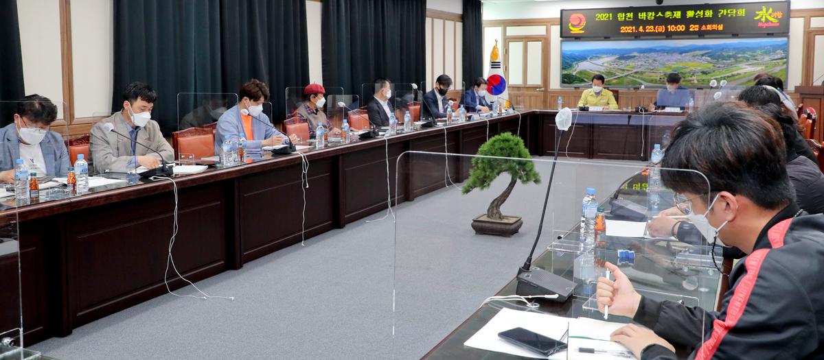 합천 바캉스 축제 활성화를 위한 간담회