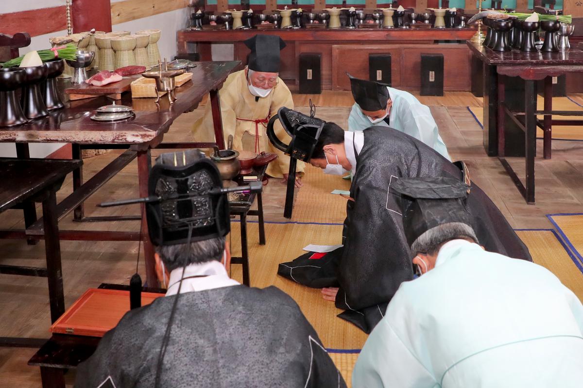 삼가향교 춘향제 봉행