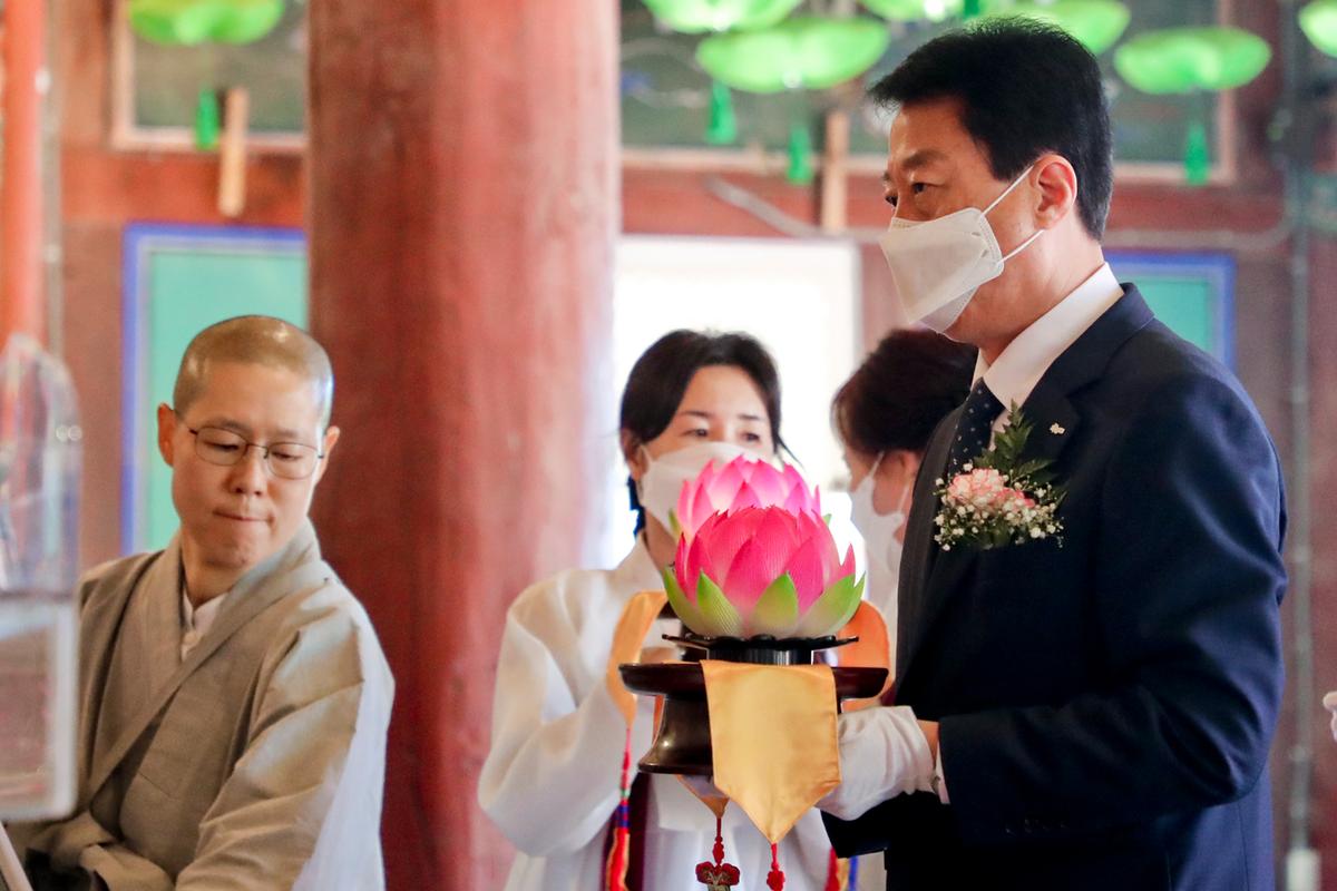 해인사 봉축법요식 행사