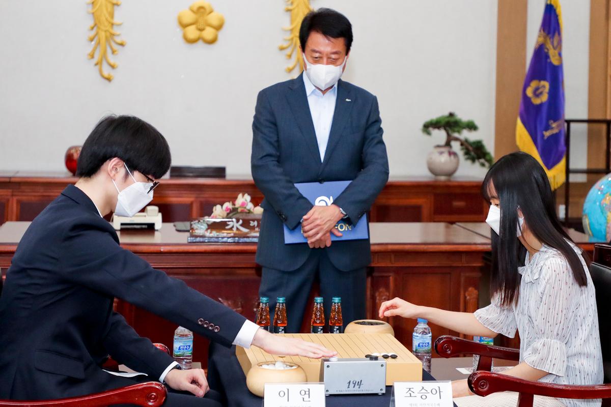 역대영재vs.여자정상 연승대항전 개막식