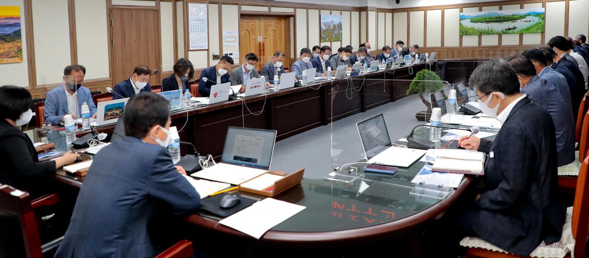 군수주재간부회의