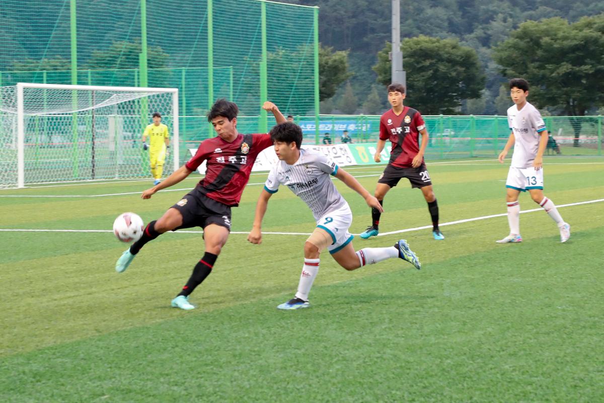 전국고교축구대회 결승전 시상식