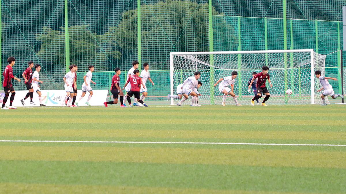 전국고교축구대회 결승전 시상식