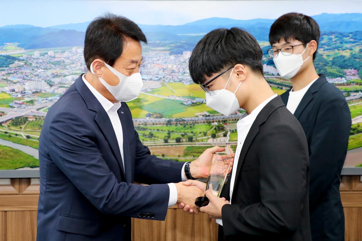  21년합천 역대영재VS.여자정상 연승대항전 시상식
