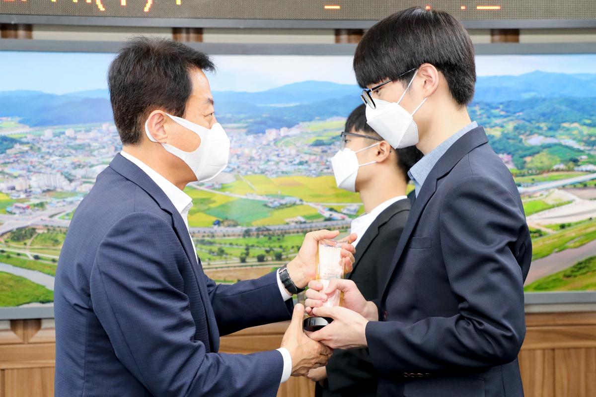  21년합천 역대영재VS.여자정상 연승대항전 시상식