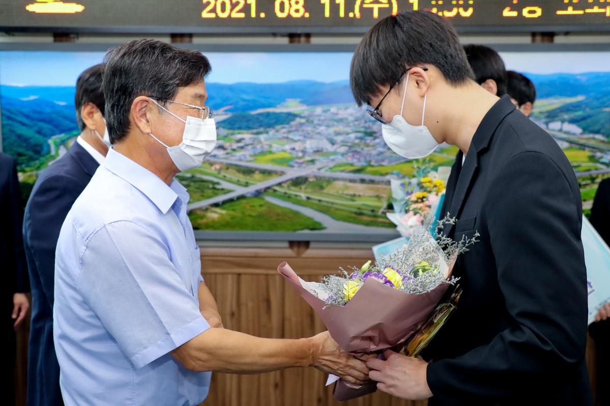  21년합천 역대영재VS.여자정상 연승대항전 시상식