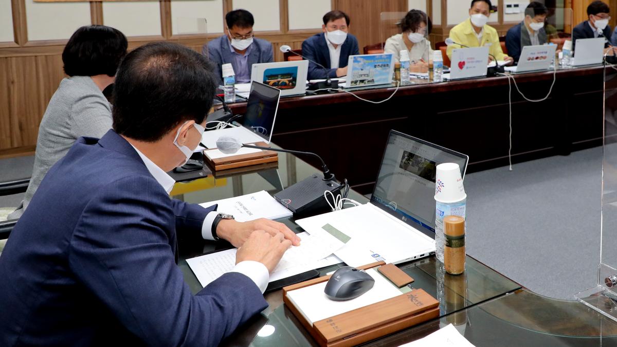 군수주재간부회의