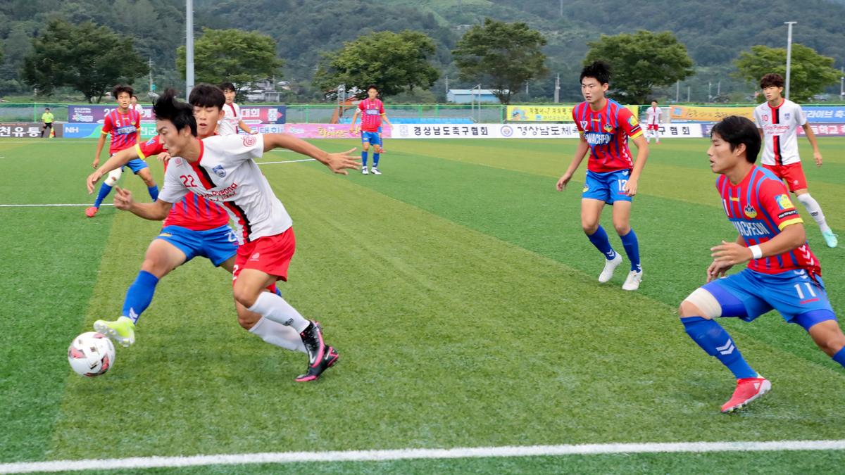 2021년 전국고교축구대회 결승전 시상식