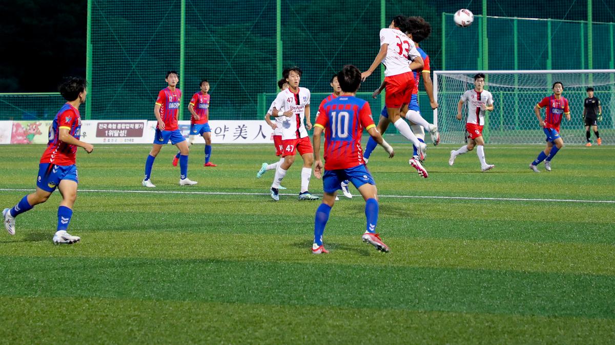 2021년 전국고교축구대회 결승전 시상식
