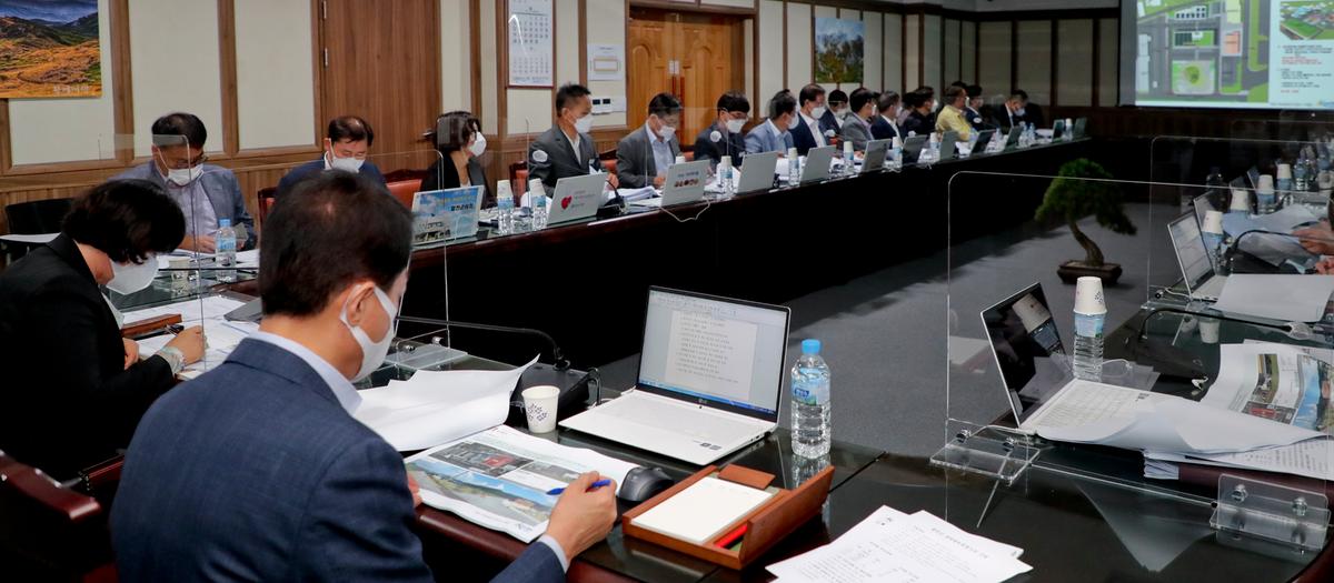 과학영농종합시설 건립 설계용역 중간보고회