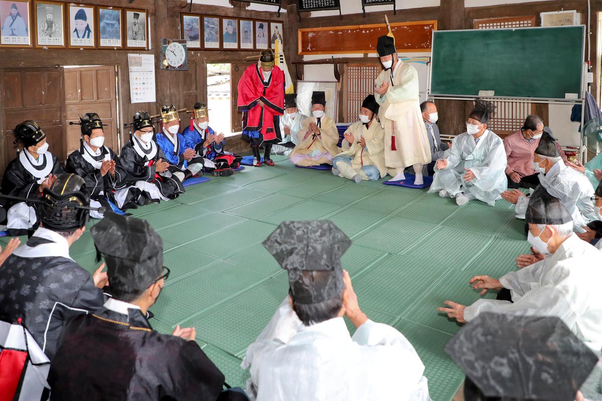 합천향교 추기 석전대제 개최