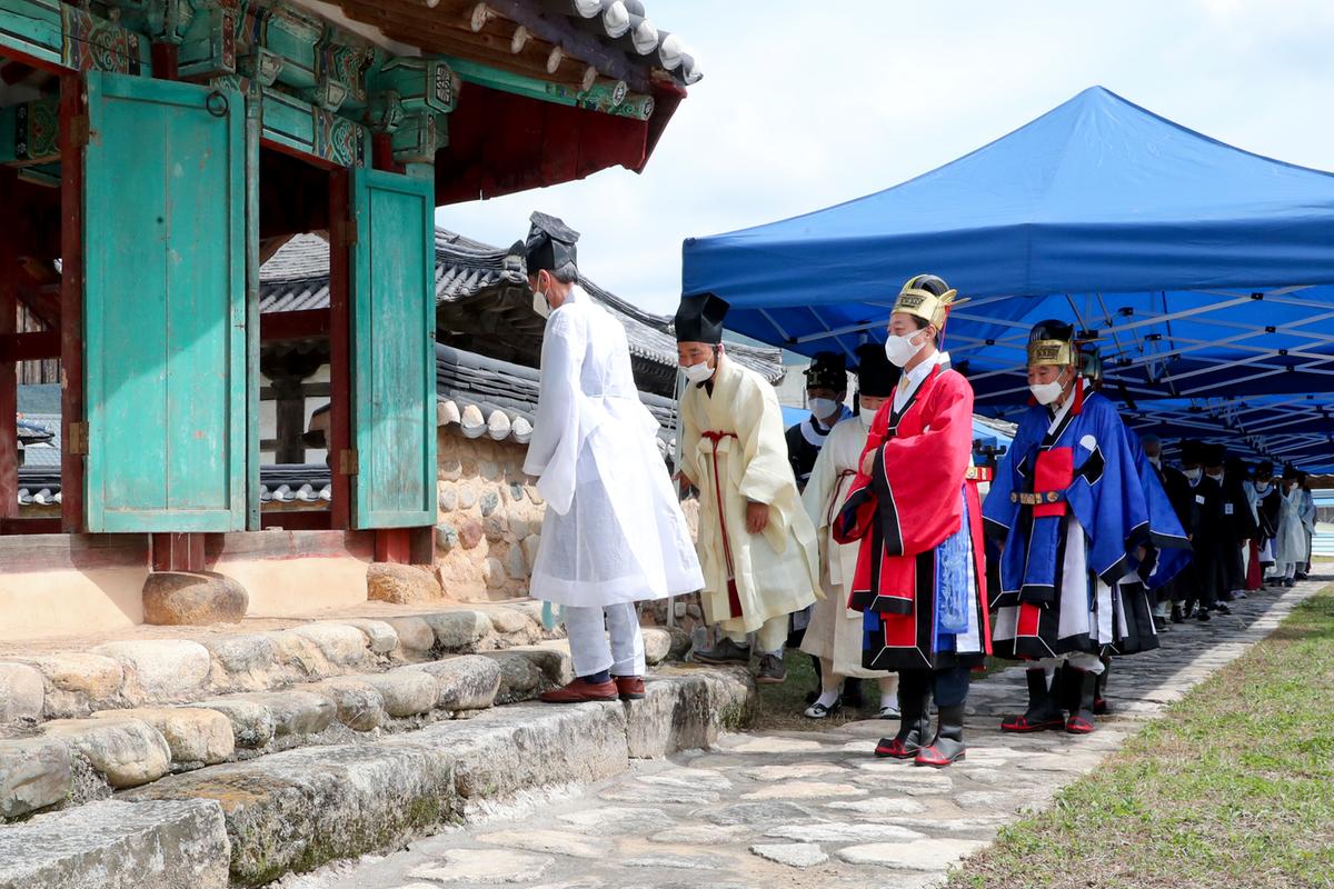 합천향교 추기 석전대제 개최