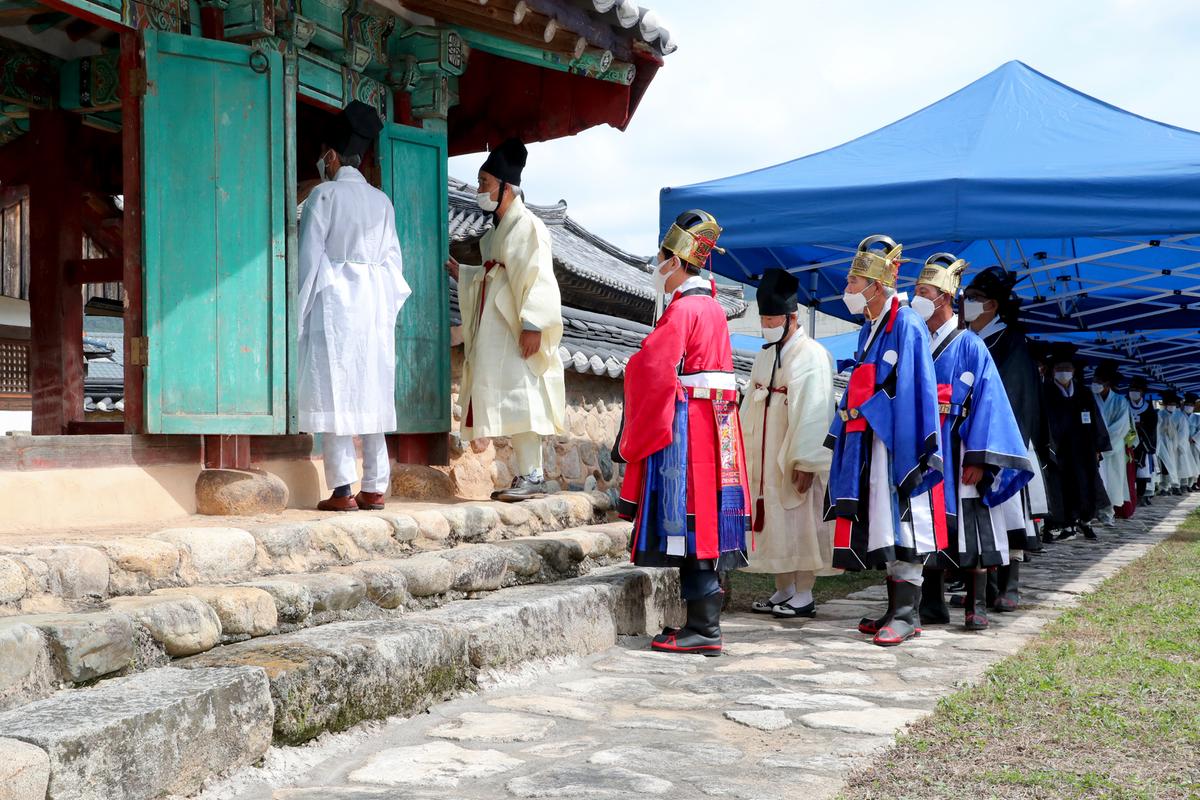 합천향교 추기 석전대제 개최
