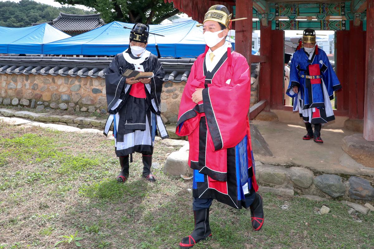 합천향교 추기 석전대제 개최