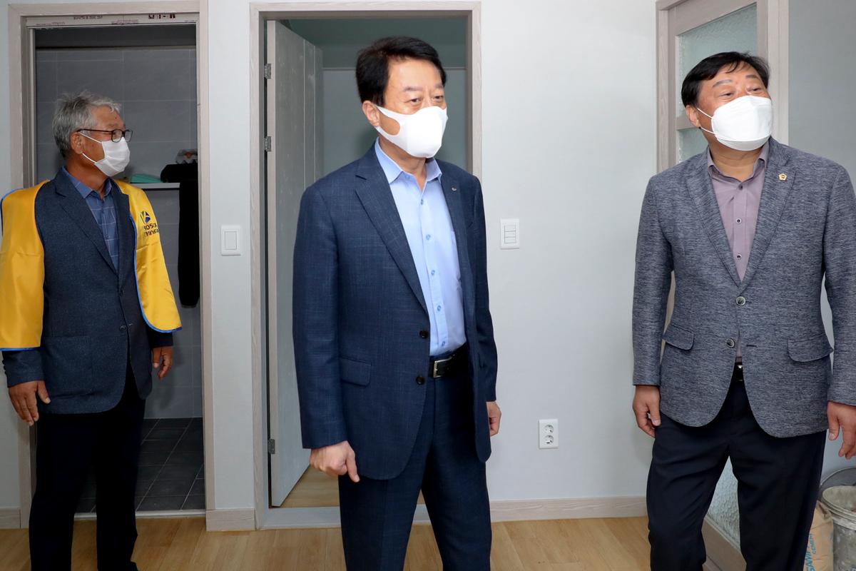 화재피해가구 119 희망의 집 입주준공식