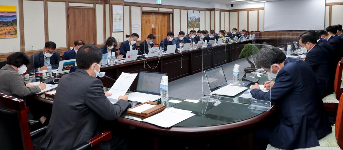 군수주재간부회의