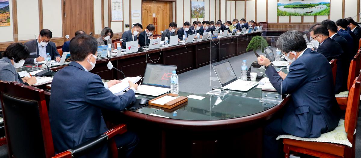 군수주재간부회의