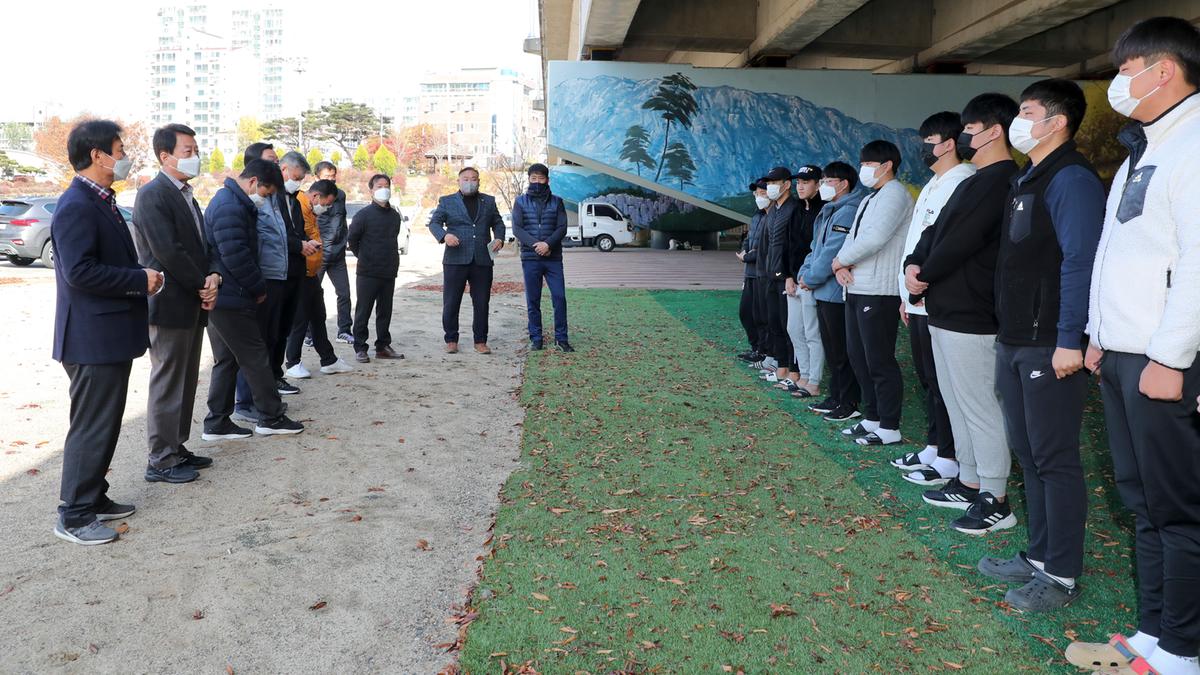 제60회 경남도민체전 출전선수단 격려 방문