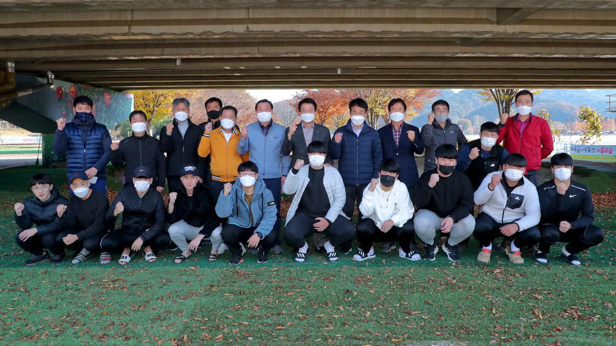 제60회 경남도민체전 출전선수단 격려 방문
