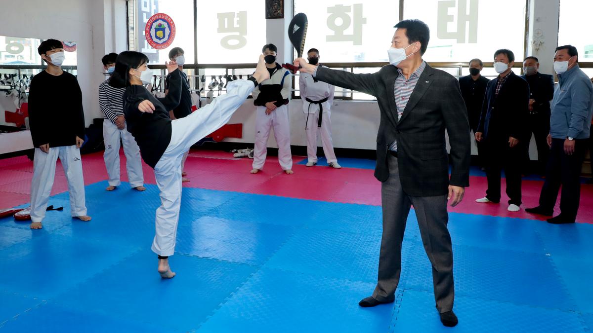 제60회 경남도민체전 출전선수단 격려 방문