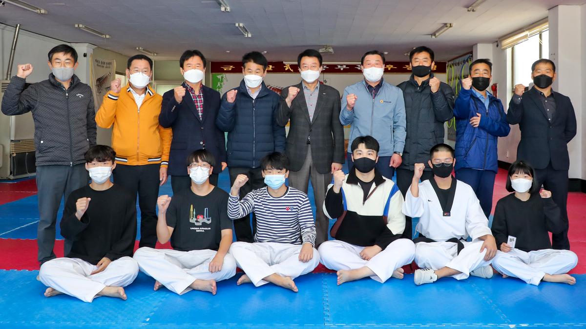 제60회 경남도민체전 출전선수단 격려 방문