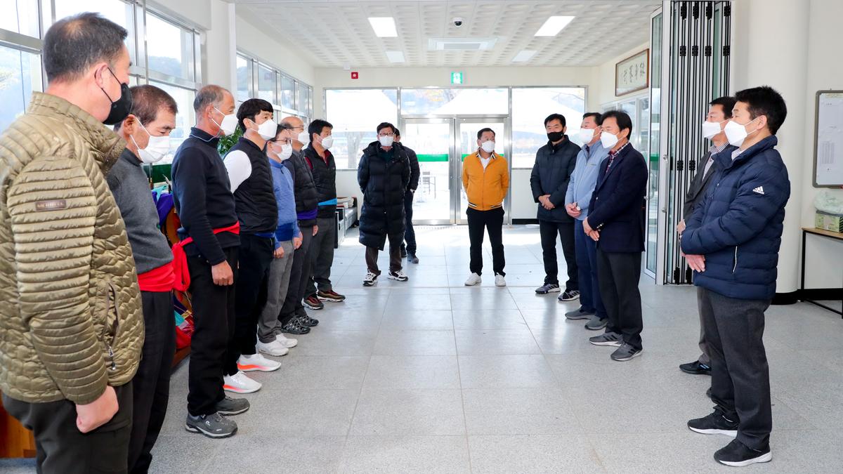 제60회 경남도민체전 출전선수단 격려 방문