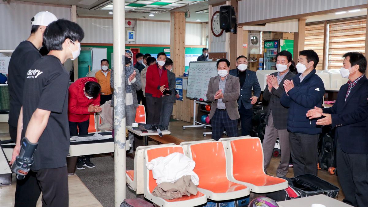 제60회 경남도민체전 출전선수단 격려 방문