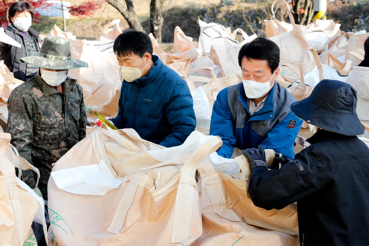 봉산면공공비축미곡 수매 현장 방문