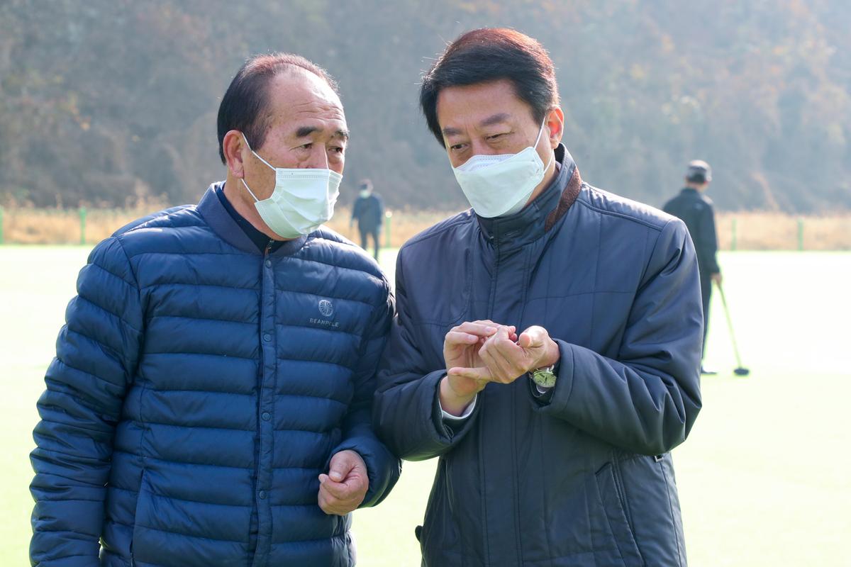 삼가면 그라운드골프장 개장식 및 삼가클럽 창립기념행사