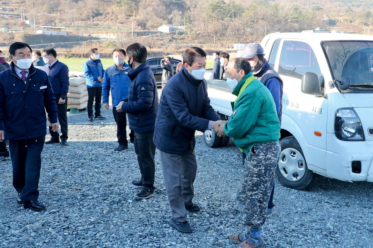 가야면 공공비축미곡 수매 현장 방문