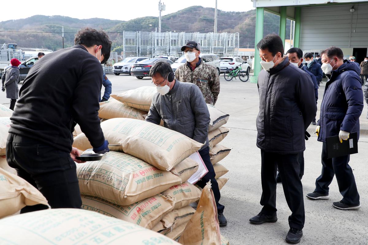 삼가,야로면공공비축미곡 수매 현장 방문